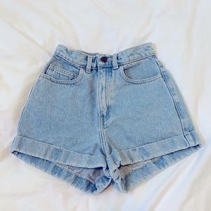 American Apparel High Waisted Shorts Size 24